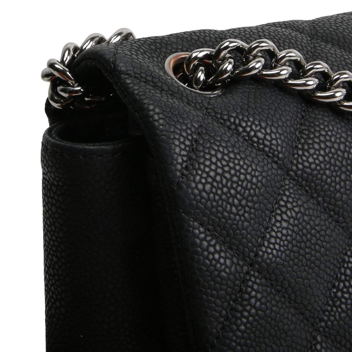 CHANEL Quilted Flap Bag - Black OUTLET FINAL SALE