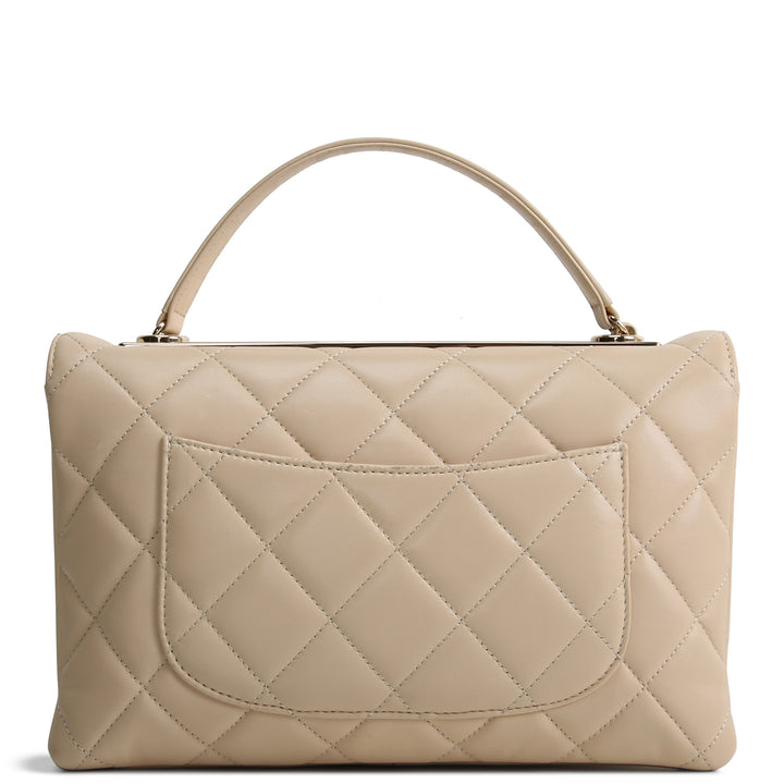 CHANEL Trendy Flap Bag - Beige OUTLET FINAL SALE
