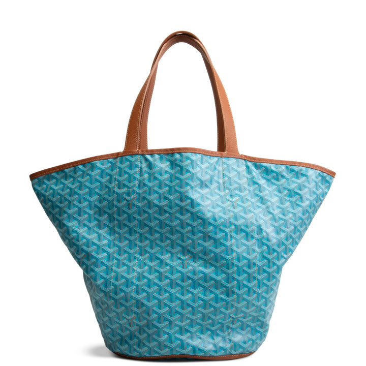 GOYARD Goyardine Reversible Belharra - Light Blue