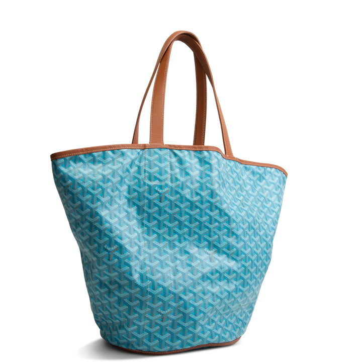 GOYARD Goyardine Reversible Belharra - Light Blue