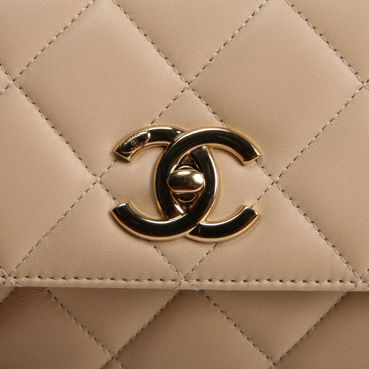 CHANEL Trendy Flap Bag - Beige OUTLET FINAL SALE