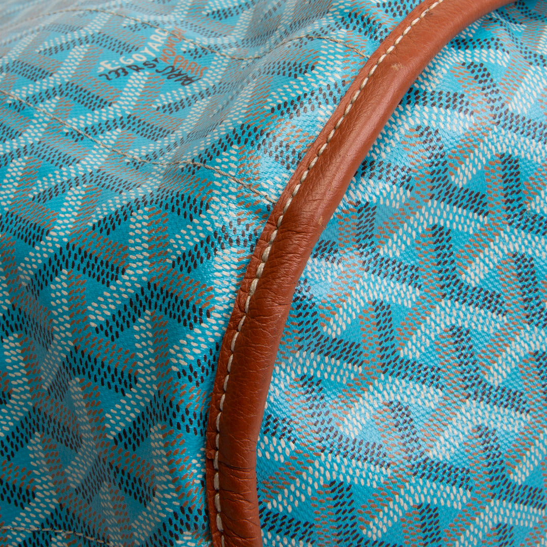 GOYARD Goyardine Reversible Belharra - Light Blue