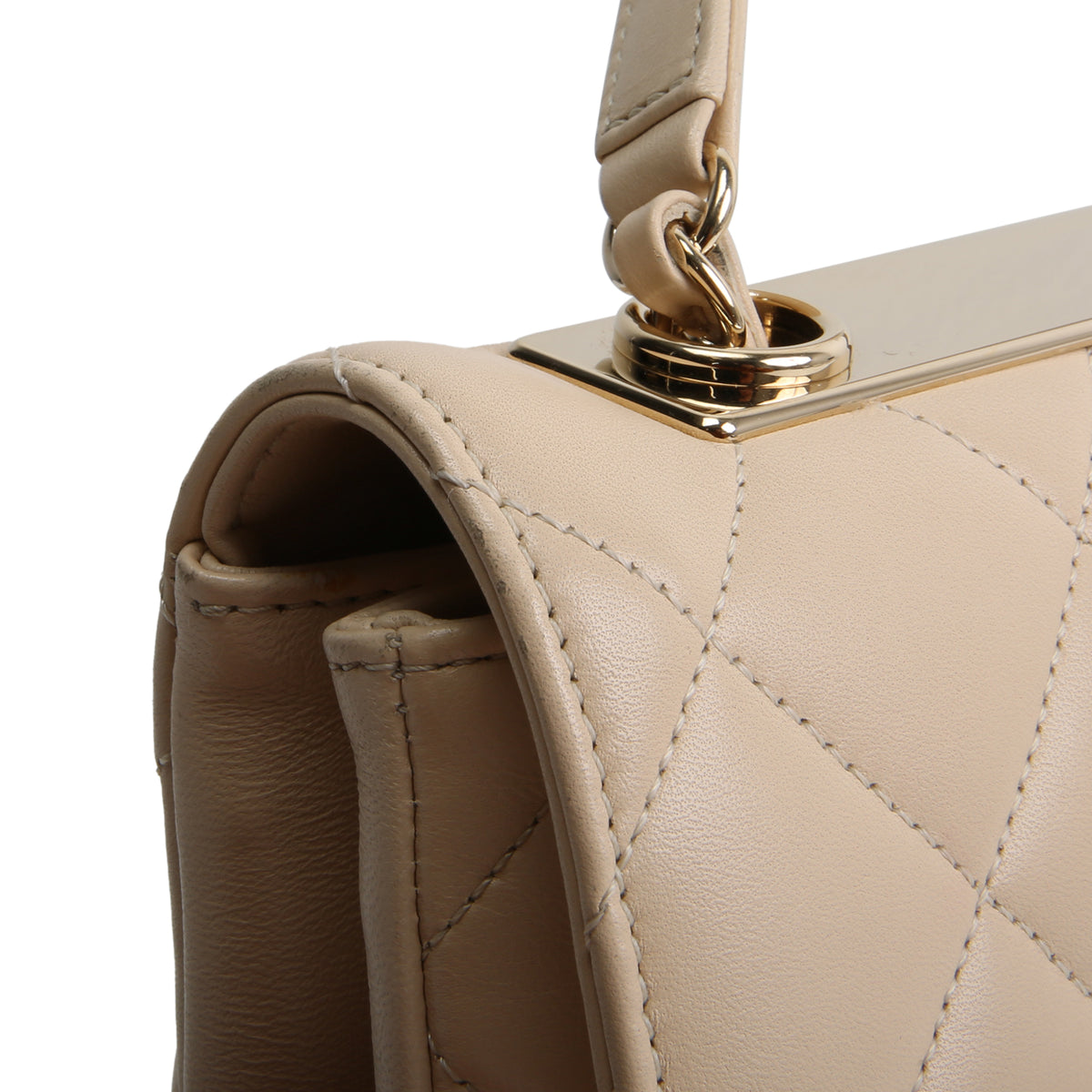 CHANEL Trendy Flap Bag - Beige OUTLET FINAL SALE