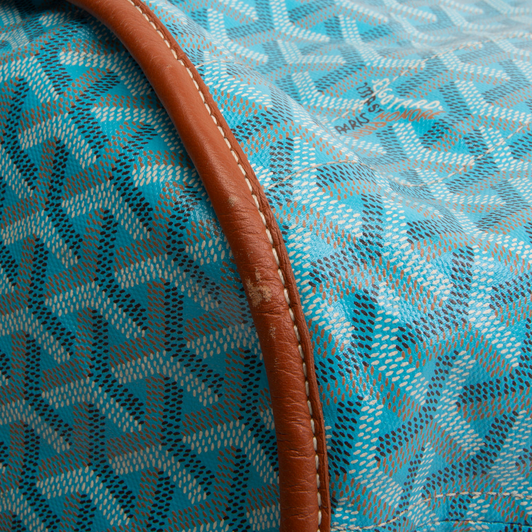 GOYARD Goyardine Reversible Belharra - Light Blue
