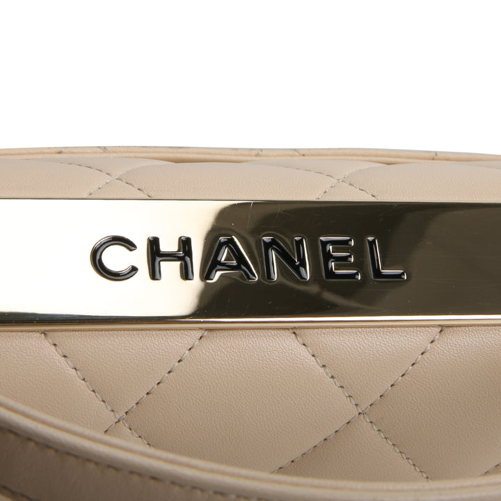 CHANEL Trendy Flap Bag - Beige OUTLET FINAL SALE