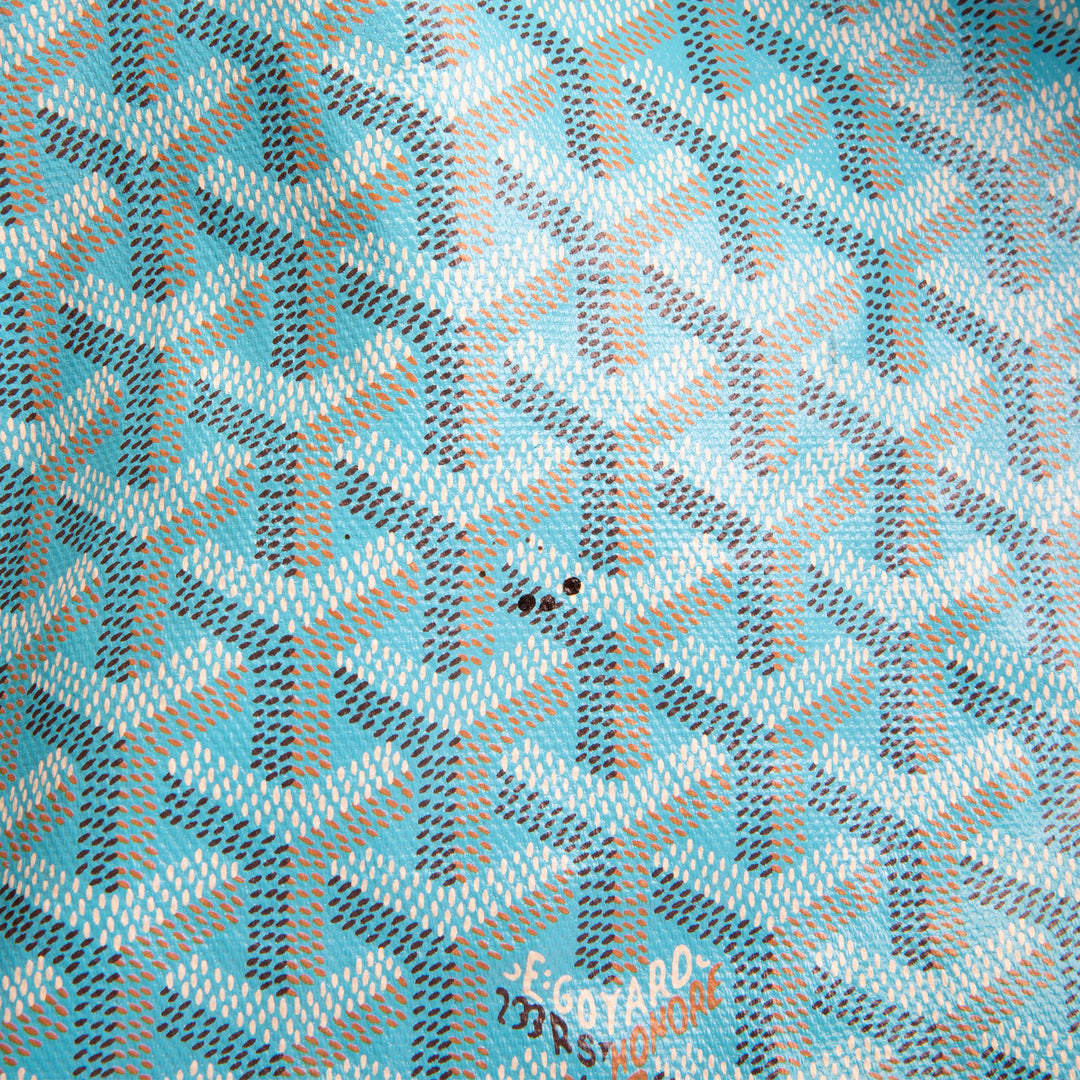 GOYARD Goyardine Reversible Belharra - Light Blue
