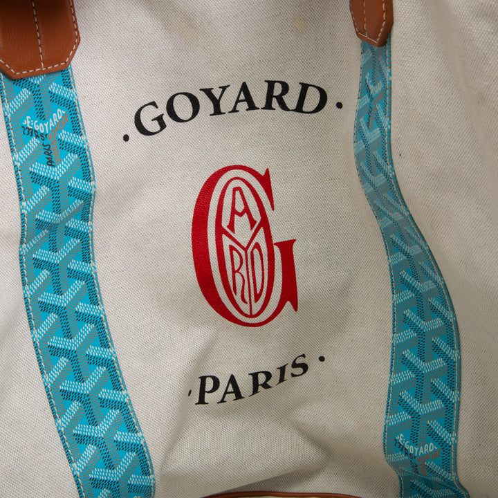 GOYARD Goyardine Reversible Belharra - Light Blue