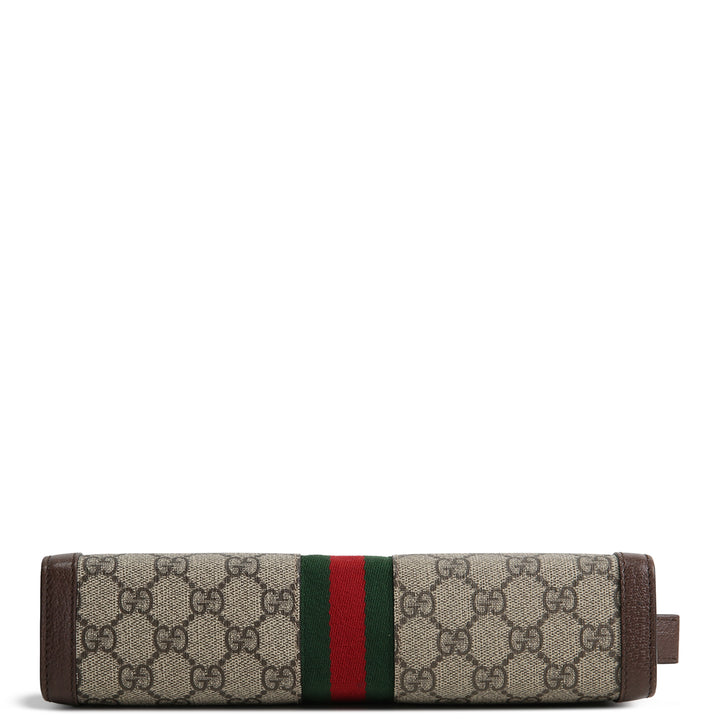 GUCCI GG Supreme Web Ophidia Pouch