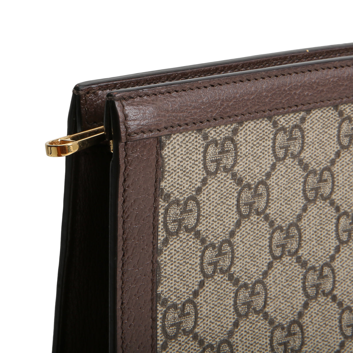 GUCCI GG Supreme Web Ophidia Pouch