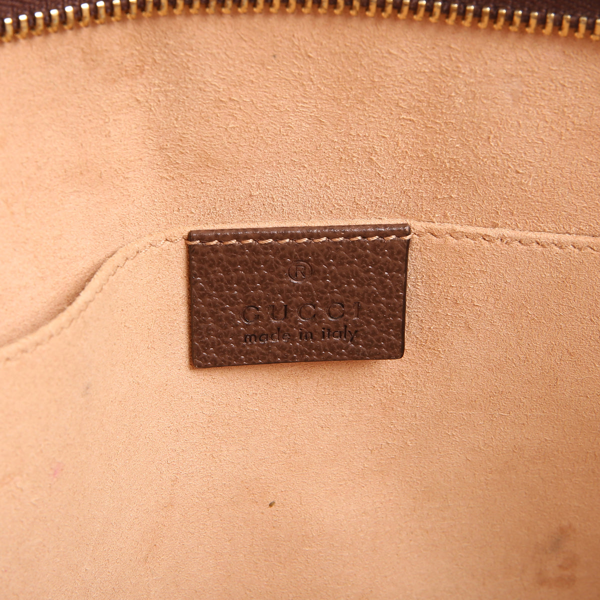 GUCCI GG Supreme Web Ophidia Pouch