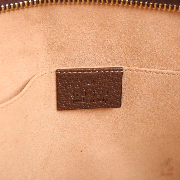 GUCCI GG Supreme Web Ophidia Pouch