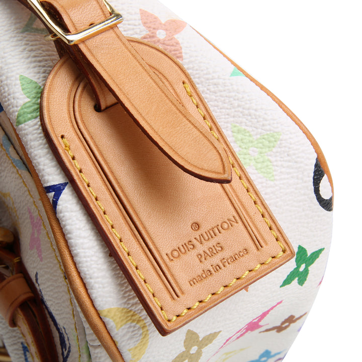 LOUIS VUITTON Monogram Multicolore Lodge Shoulder Bag - White