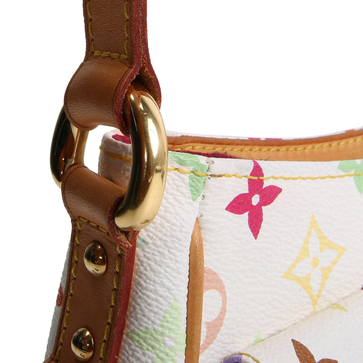 LOUIS VUITTON Monogram Multicolore Lodge Shoulder Bag - White