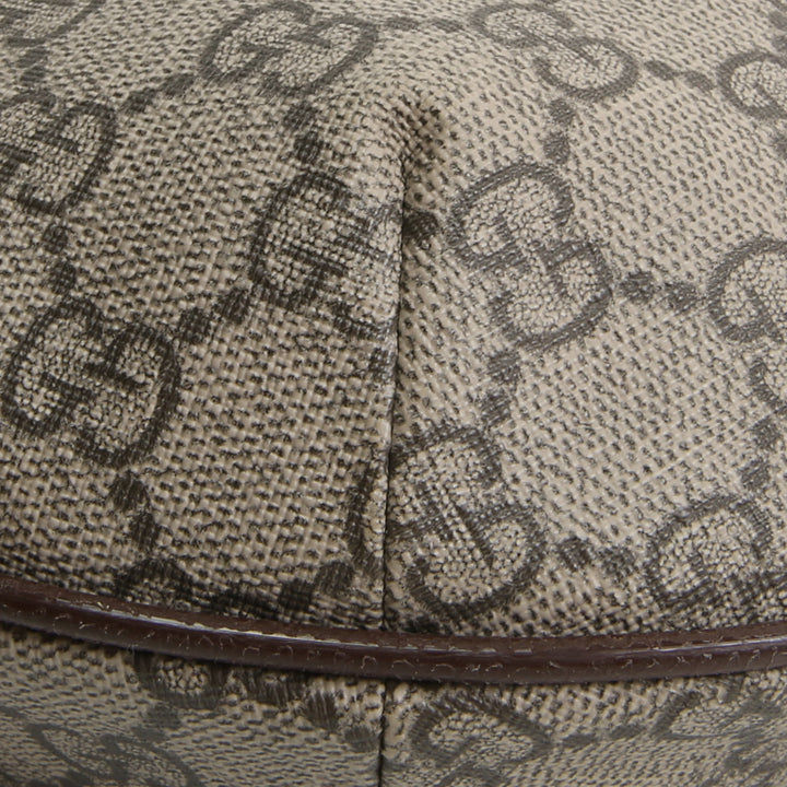 GUCCI GG Supreme Ophidia Halfmoon Hobo