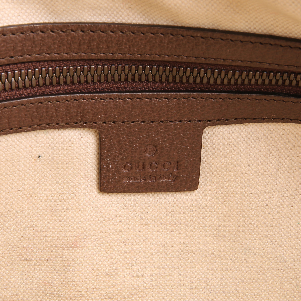 GUCCI GG Supreme Ophidia Halfmoon Hobo