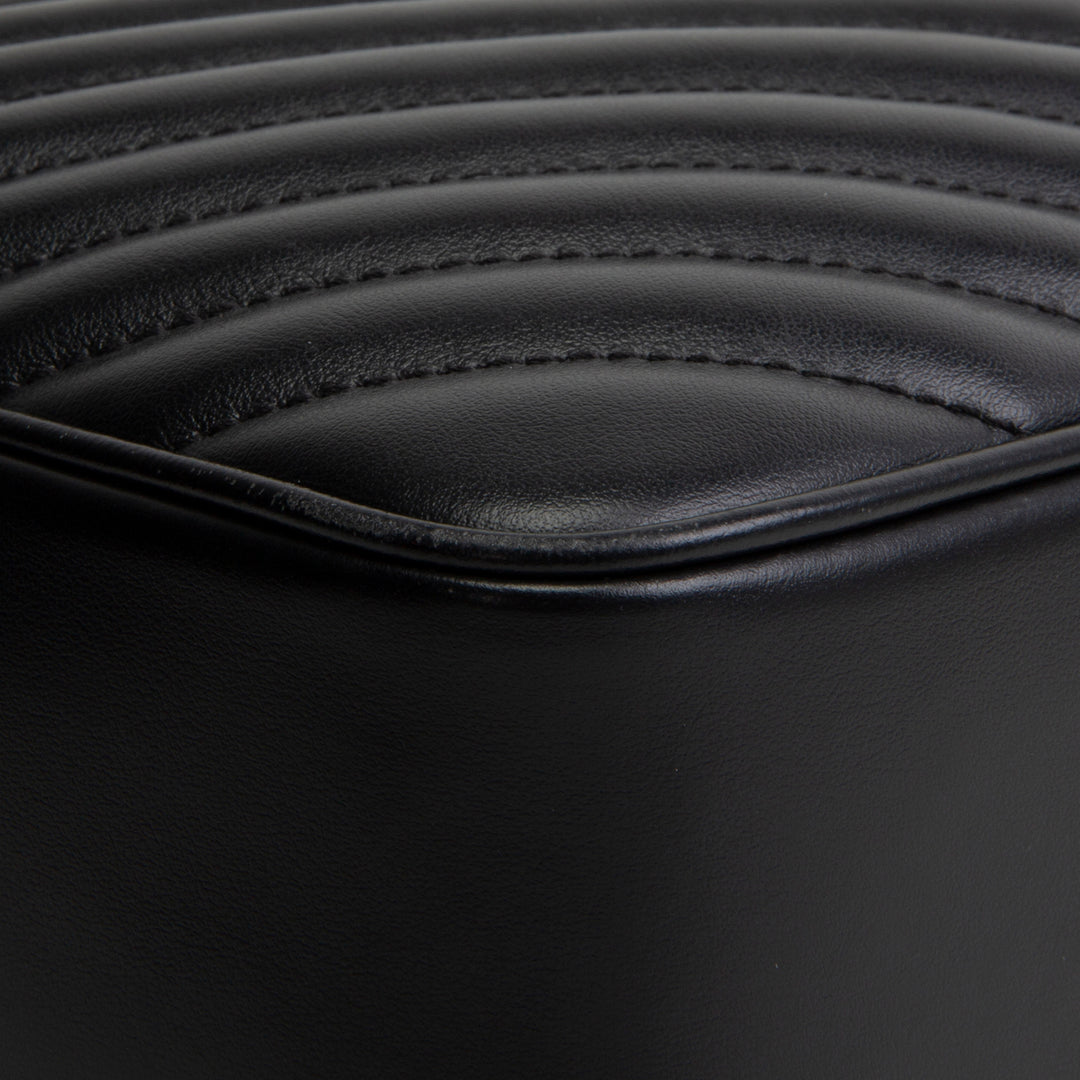 SAINT LAURENT Camera Lou Tassel Bag - Black