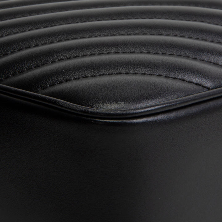 SAINT LAURENT Camera Lou Tassel Bag - Black