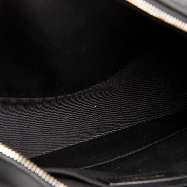 SAINT LAURENT Camera Lou Tassel Bag - Black