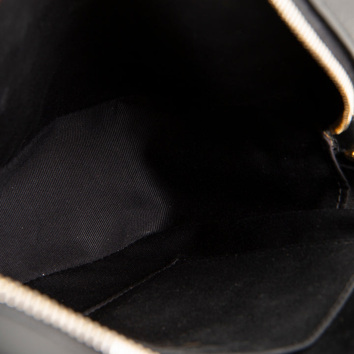 SAINT LAURENT Camera Lou Tassel Bag - Black