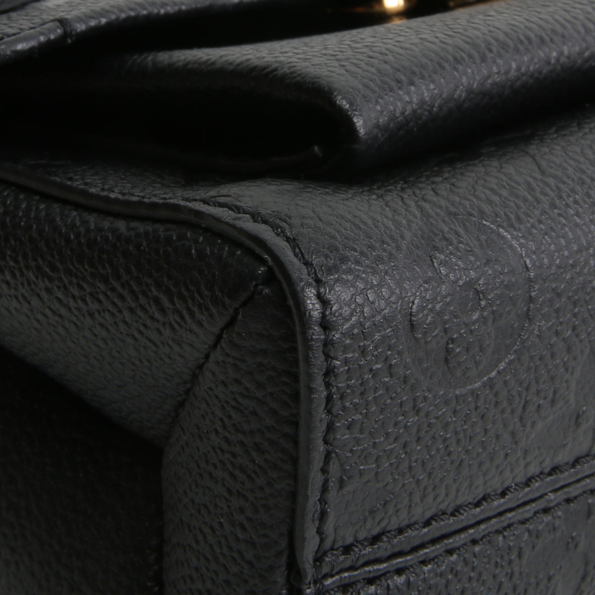 LOUIS VUITTON Monogram Empreinte Vavin BB - Black