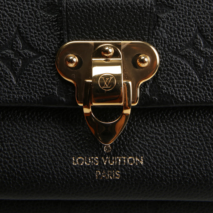 LOUIS VUITTON Monogram Empreinte Vavin BB - Black