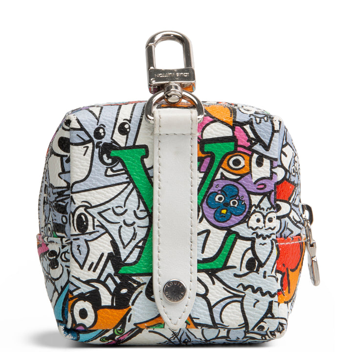 LOUIS VUITTON Monogram Comic Bijoux Sac Square Key Holder