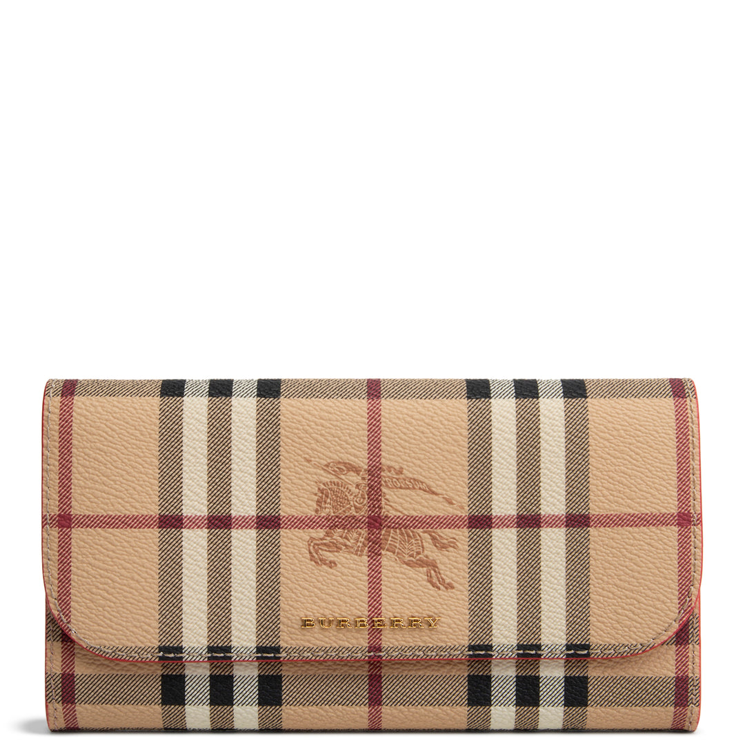 BURBERRY Haymarket Check Halton Wallet
