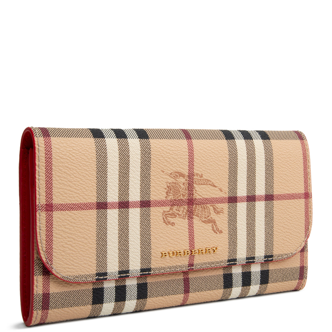 BURBERRY Haymarket Check Halton Wallet