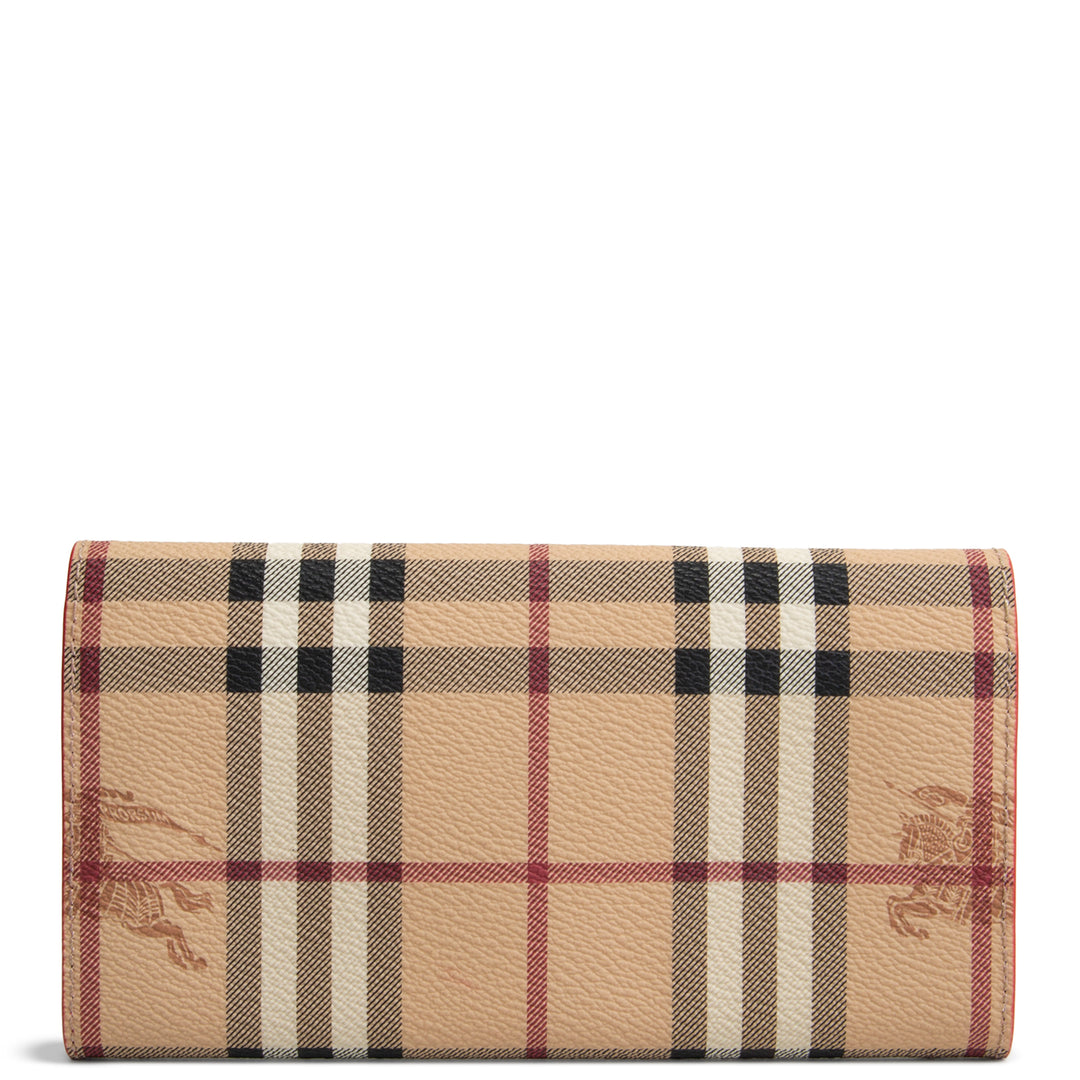 BURBERRY Haymarket Check Halton Wallet