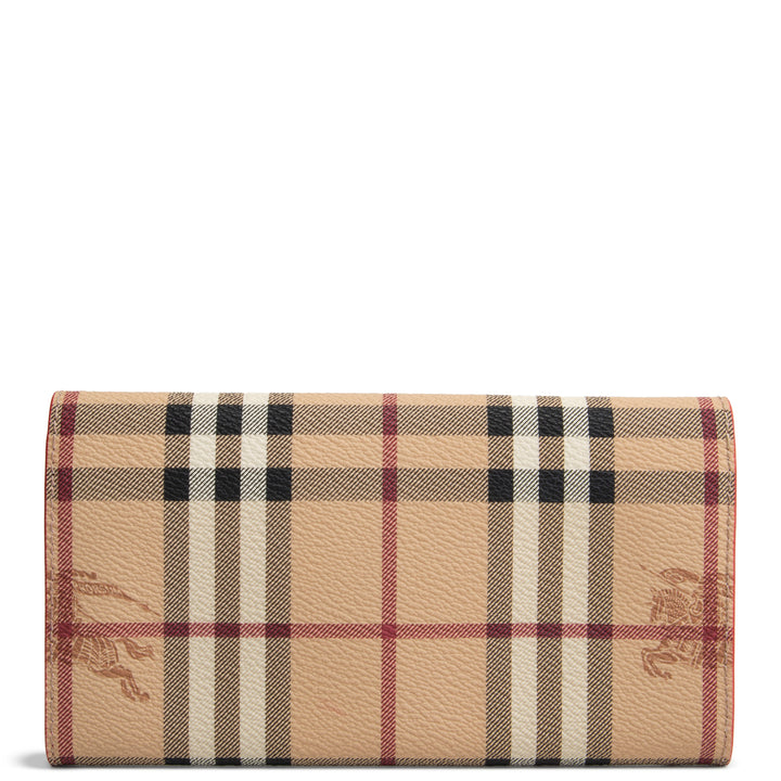 BURBERRY Haymarket Check Halton Wallet