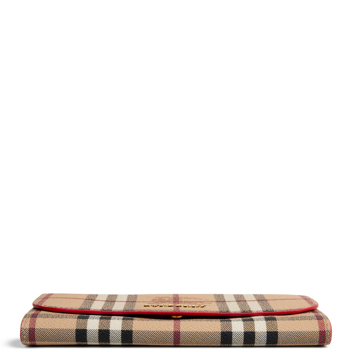 BURBERRY Haymarket Check Halton Wallet