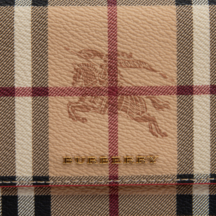 BURBERRY Haymarket Check Halton Wallet