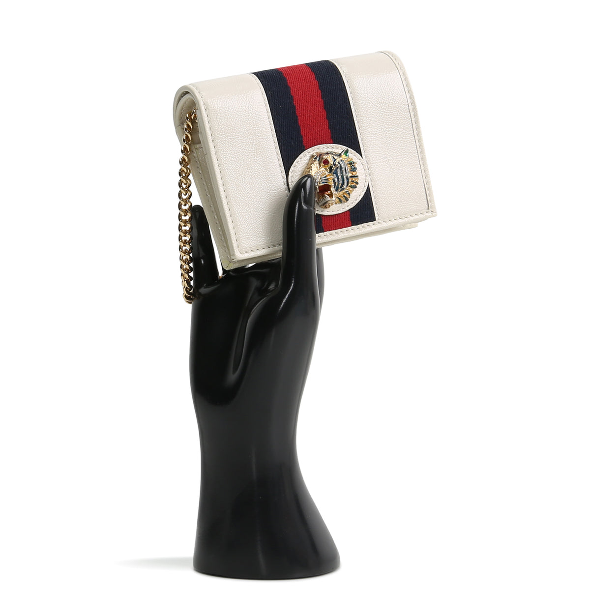 GUCCI Rajah Chain Card Holder