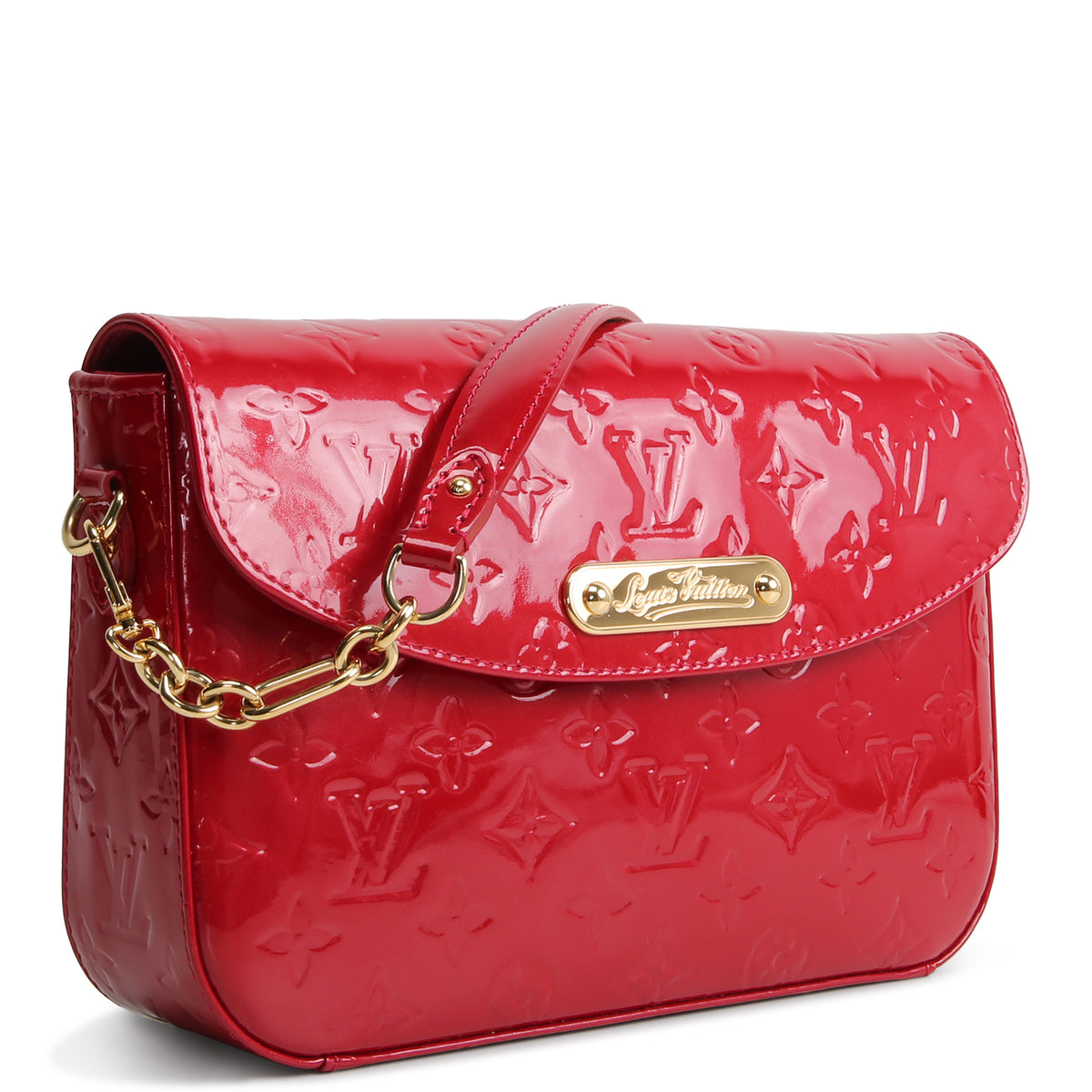 LOUIS VUITTON Monogram Vernis Rodeo Drive - Red