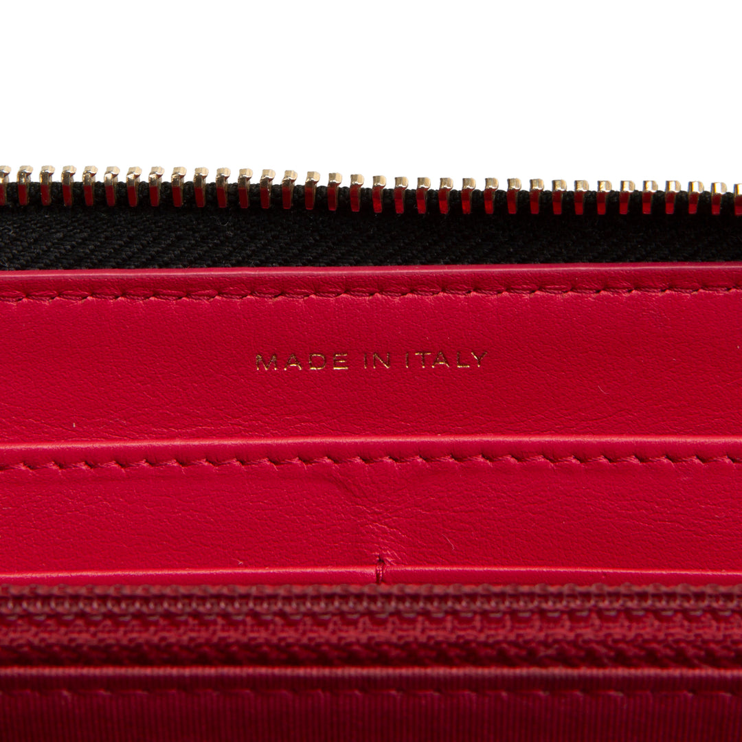 CHANEL Zip Around Wallet