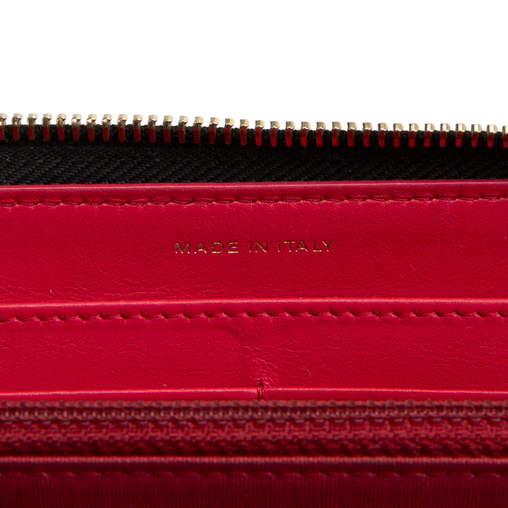 CHANEL Zip Around Wallet