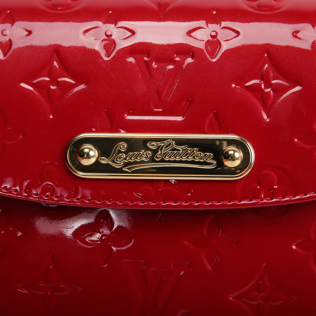 LOUIS VUITTON Monogram Vernis Rodeo Drive - Red