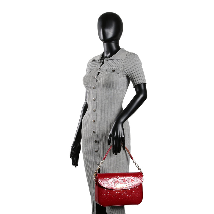 LOUIS VUITTON Monogram Vernis Rodeo Drive - Red