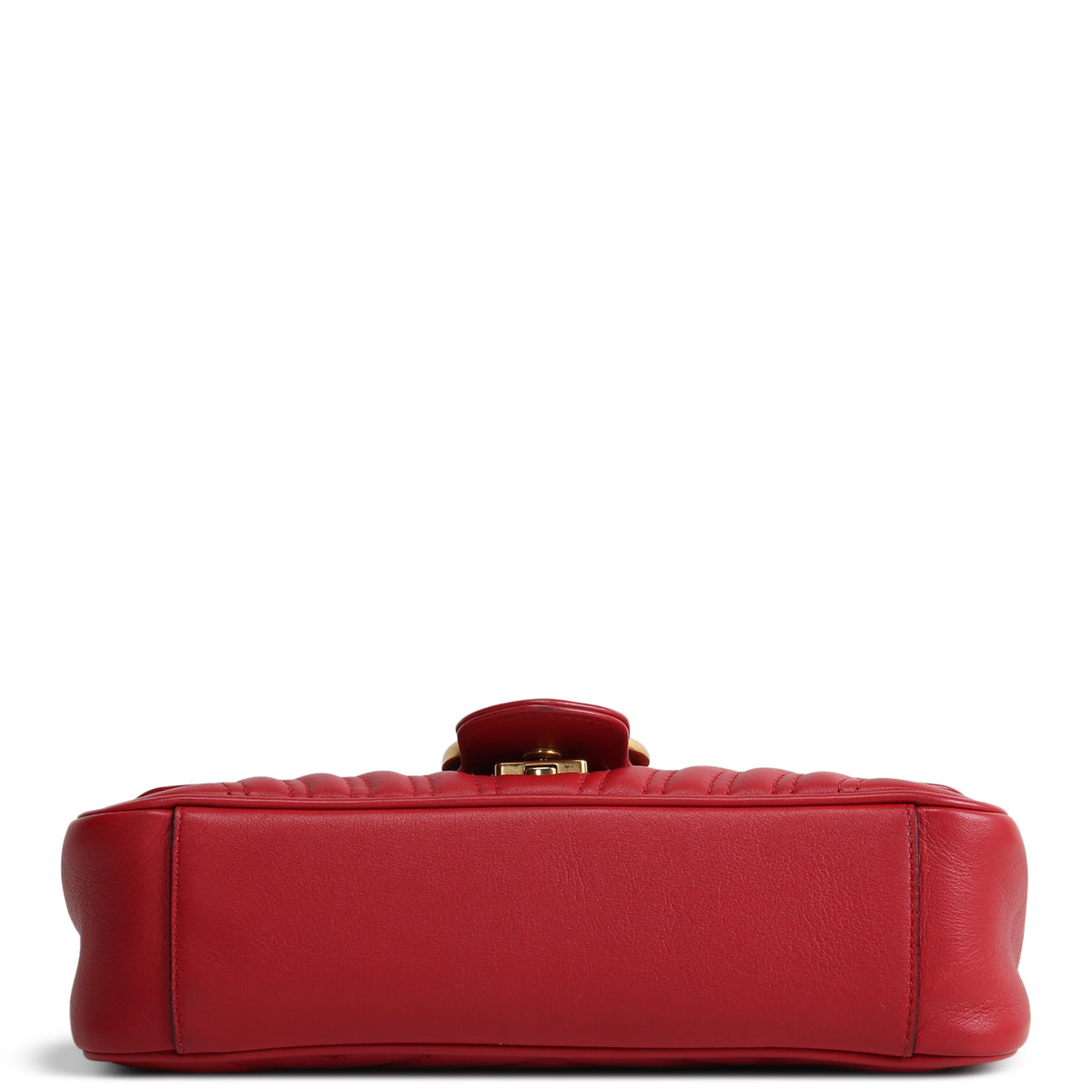 GUCCI Matelasse Small GG Marmont - Red