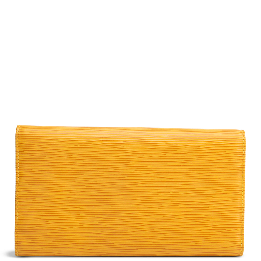 LOUIS VUITTON Vintage Epi Porte Tresor International Wallet - Tassil Yellow