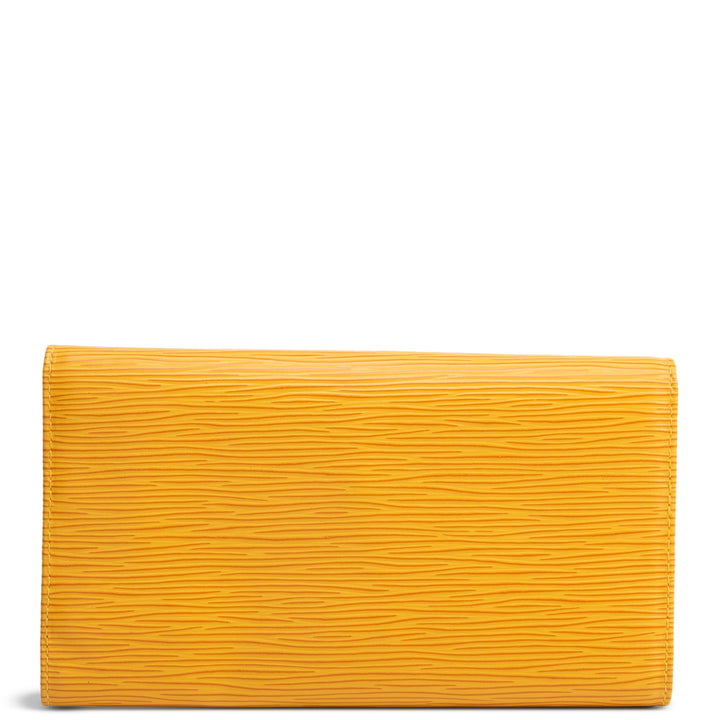 LOUIS VUITTON Vintage Epi Porte Tresor International Wallet - Tassil Yellow