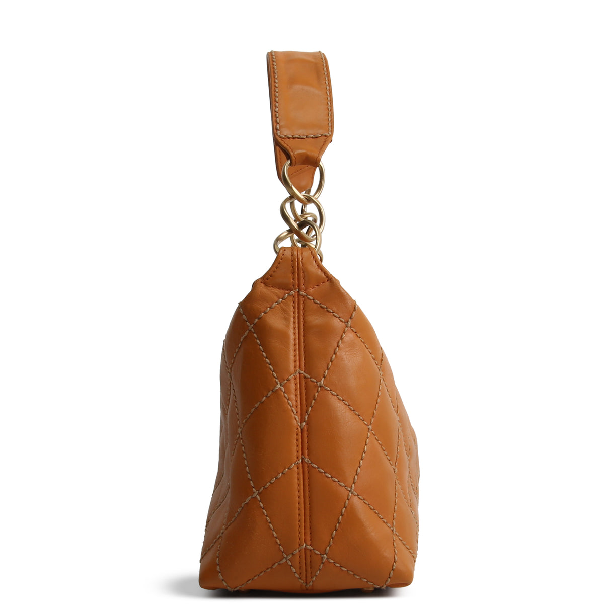 CHANEL Vintage Surpique CC Hobo