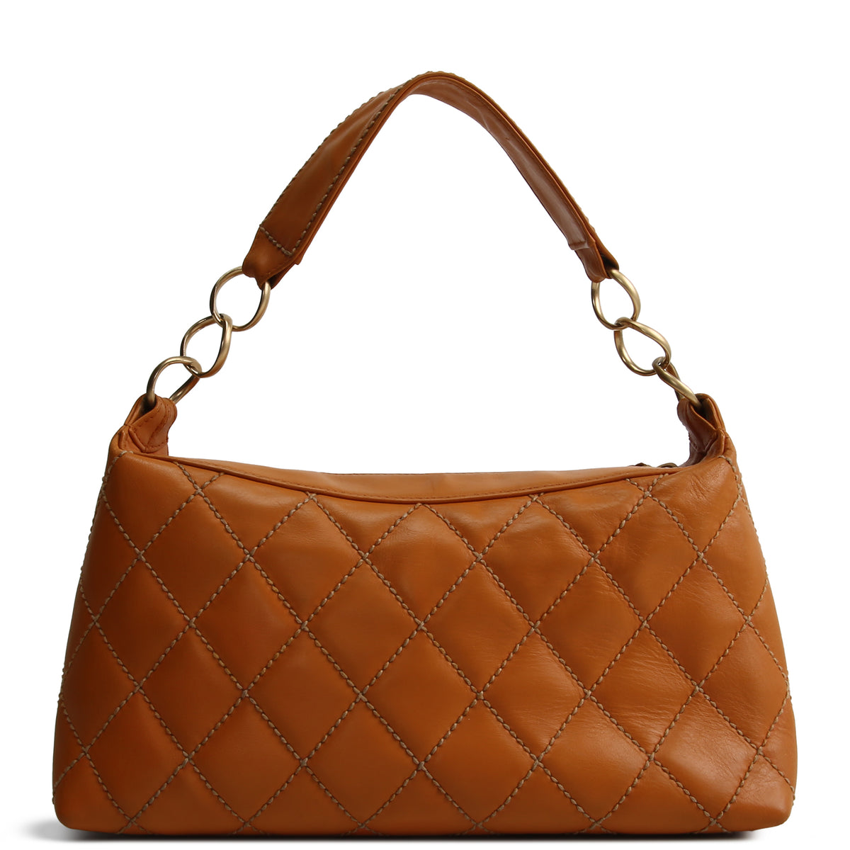 CHANEL Vintage Surpique CC Hobo