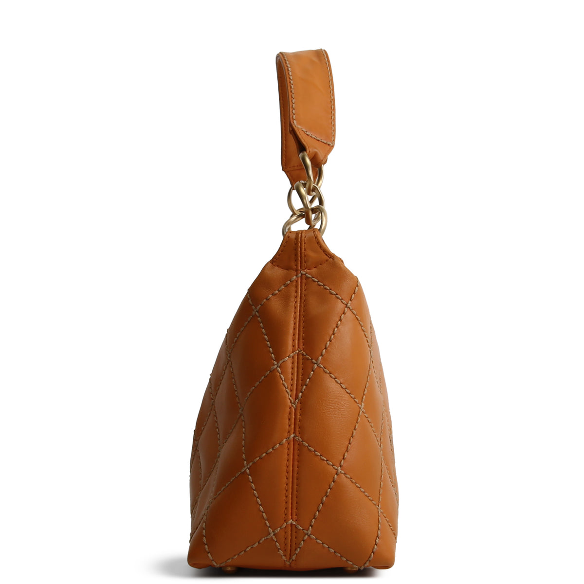 CHANEL Vintage Surpique CC Hobo