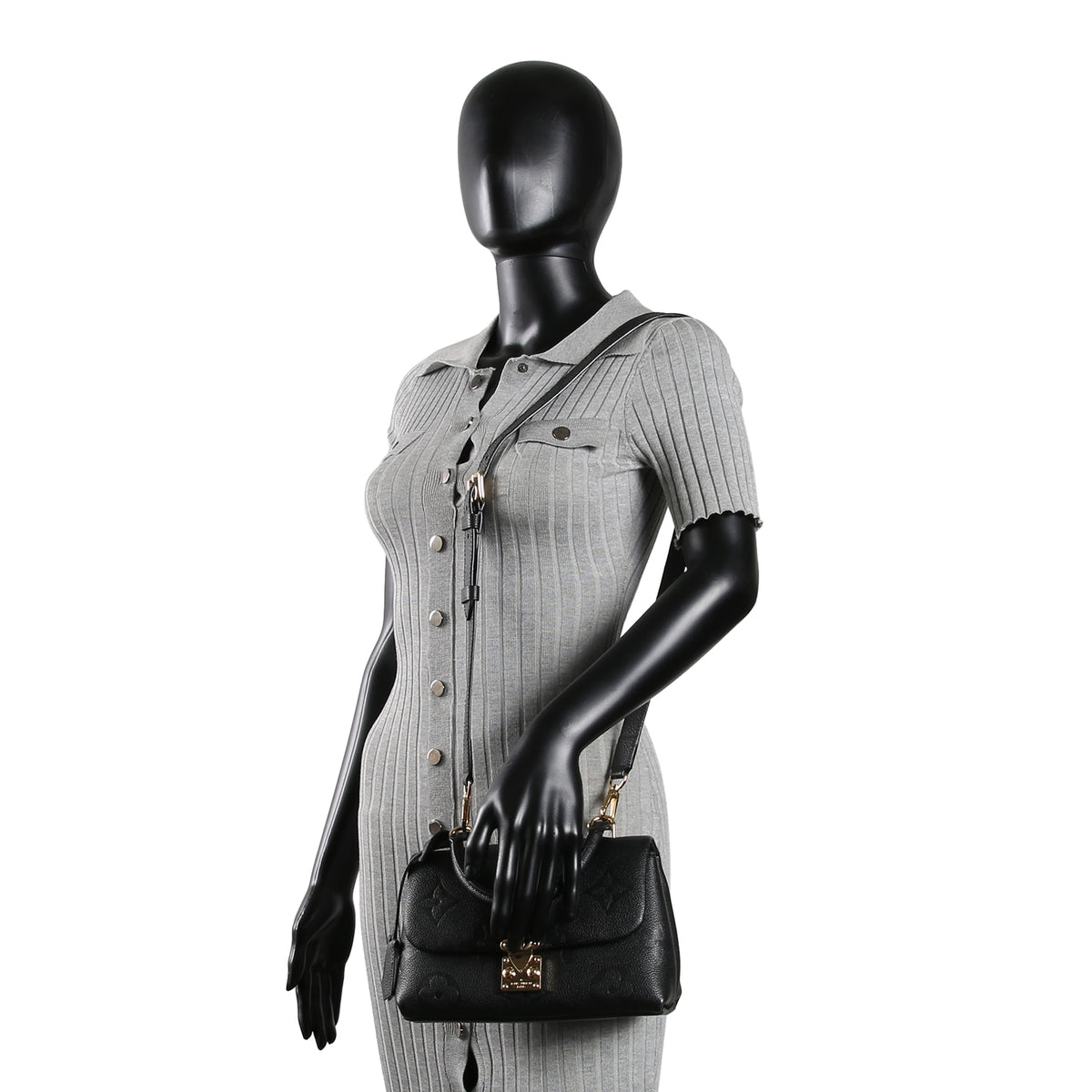 LOUIS VUITTON Empreinte Madeleine BB - Black