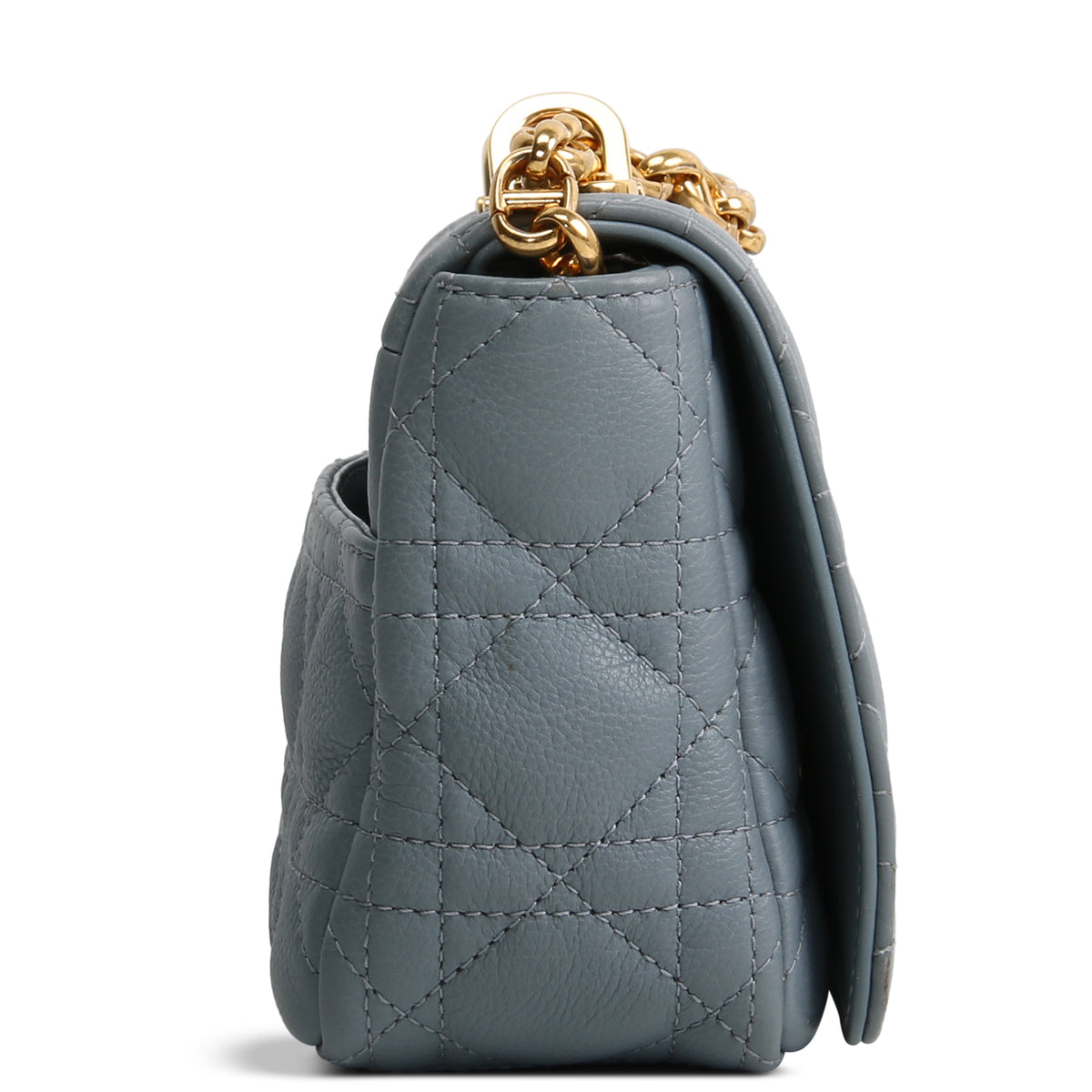 DIOR Cannage Caro Small - Blue