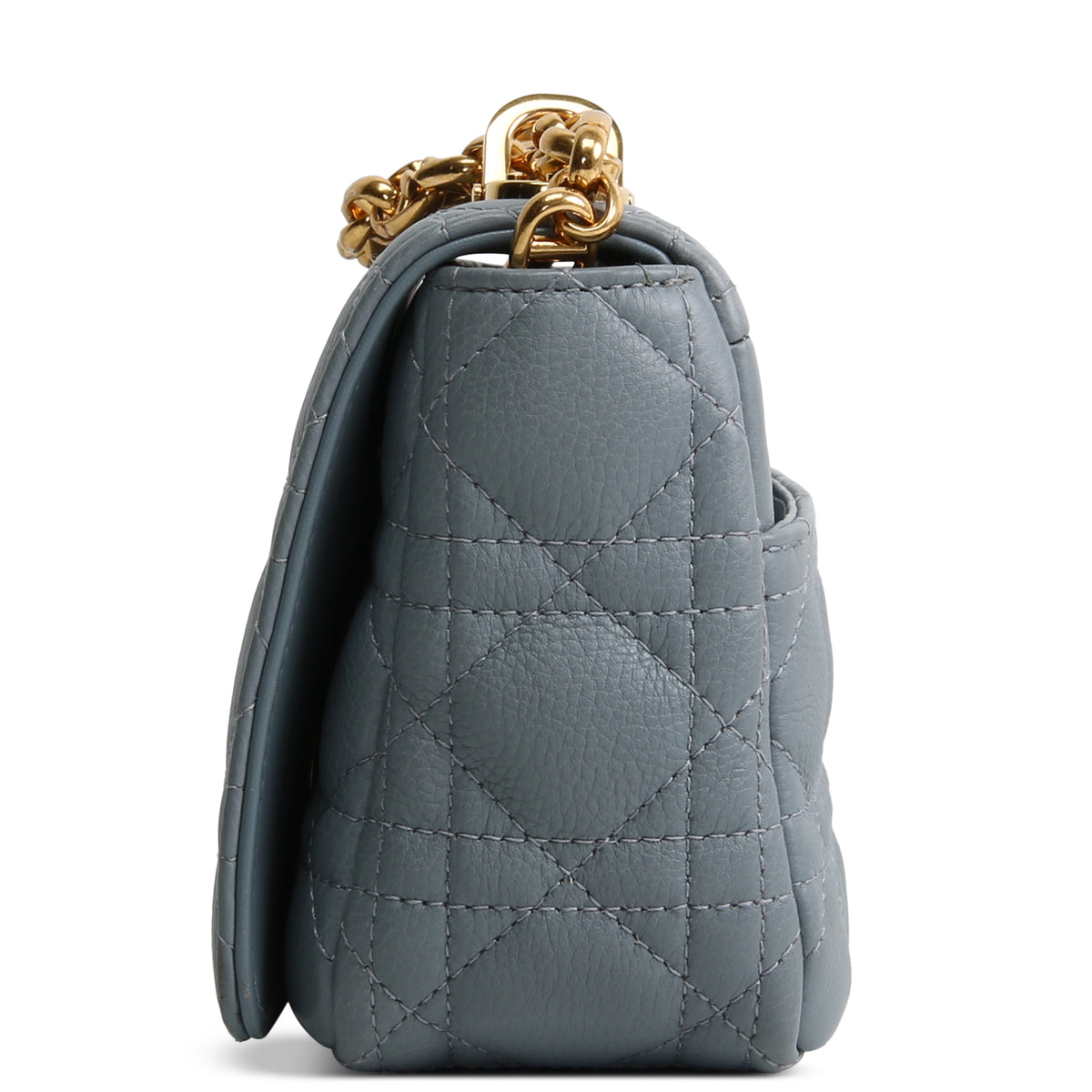 DIOR Cannage Caro Small - Blue