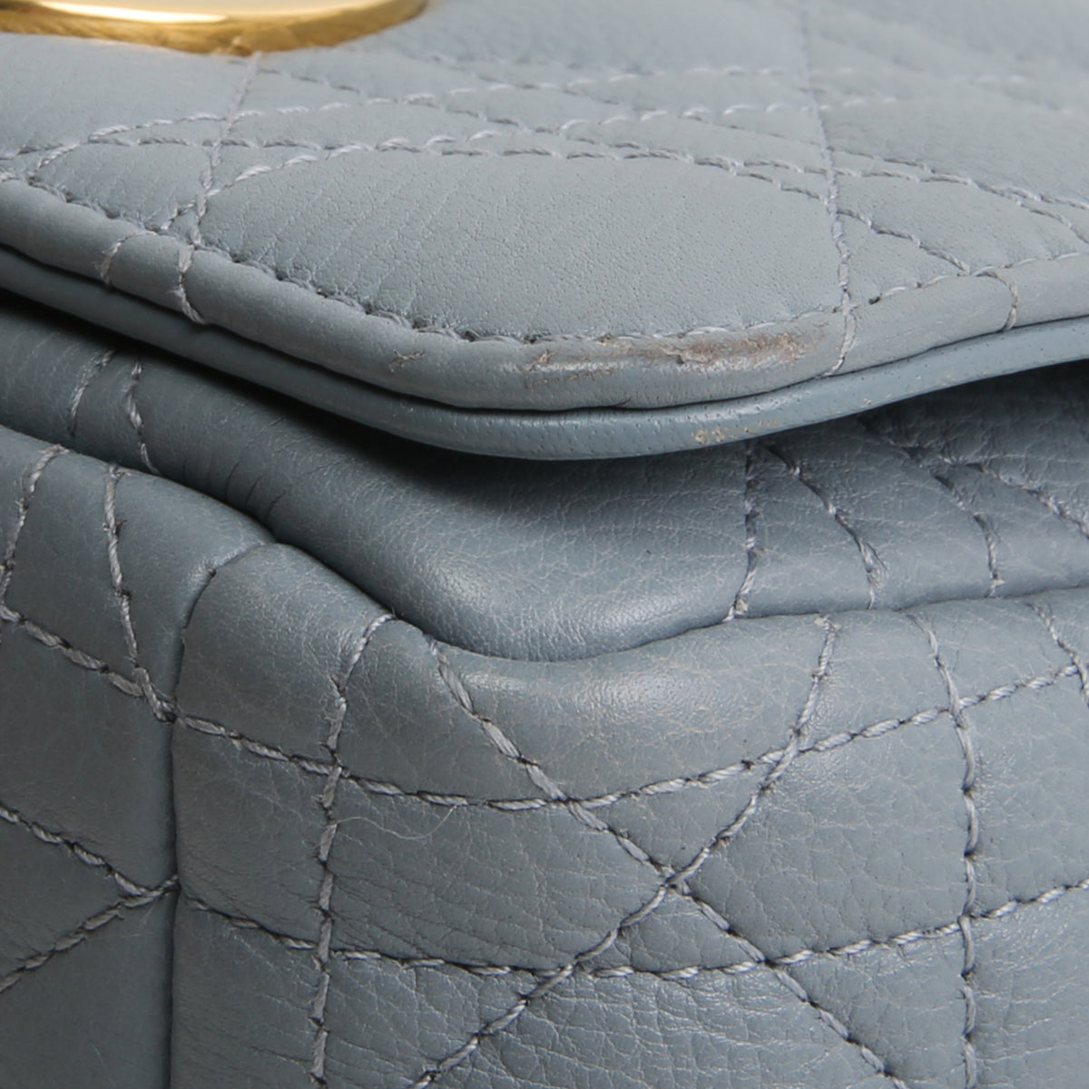 DIOR Cannage Caro Small - Blue