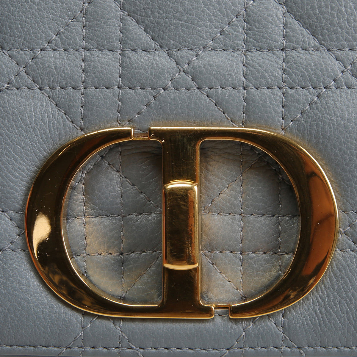 DIOR Cannage Caro Small - Blue