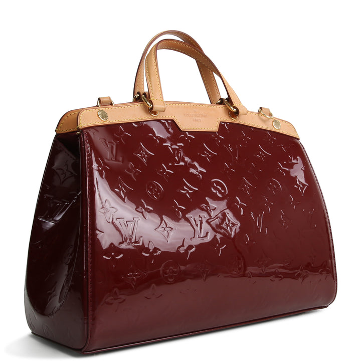 LOUIS VUITTON Monogram Vernis Brea MM